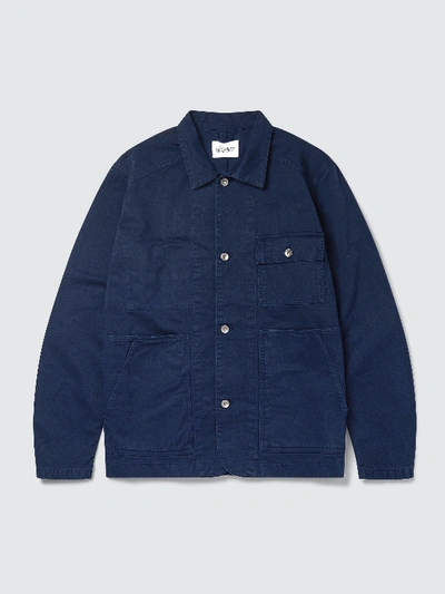 Shop Albam Gd Twill Carpenters Jacket - L - Also In: Xl, S, M In Blue