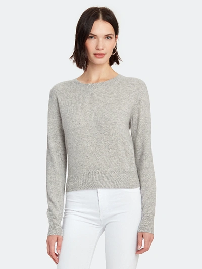 Shop Naadam Cropped Crewneck Sweater - M - Also In: L, S, Xs In Grey