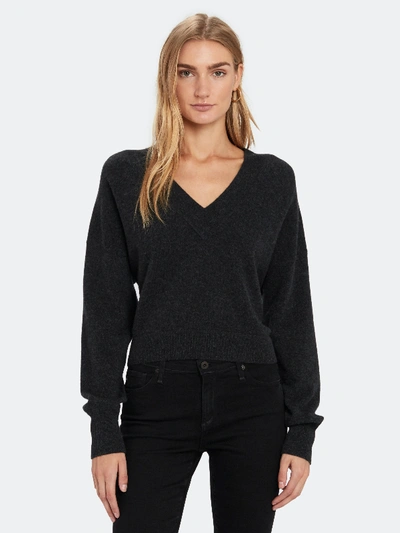 Shop Naadam Long Sleeve Cashmere V-neck Sweater - L - Also In: M In Grey