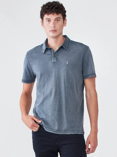 Shop John Varvatos Soft Collar Peace Polo Shirt - Xs - Also In: S In Grey