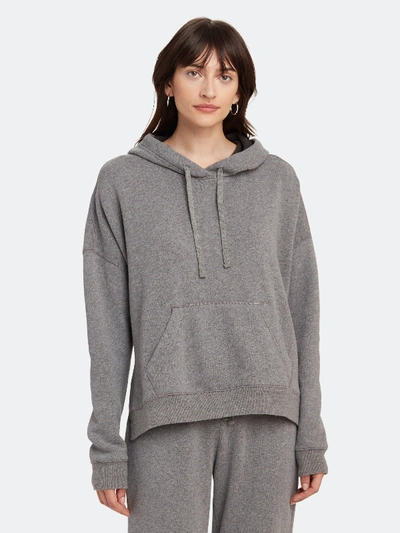 Shop Splendid French Terry Drawstring Hoodie - S - Also In: Xs, M, L In Grey