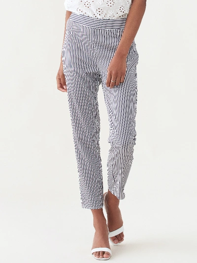 Shop Sail To Sable Striped Pants In Blue
