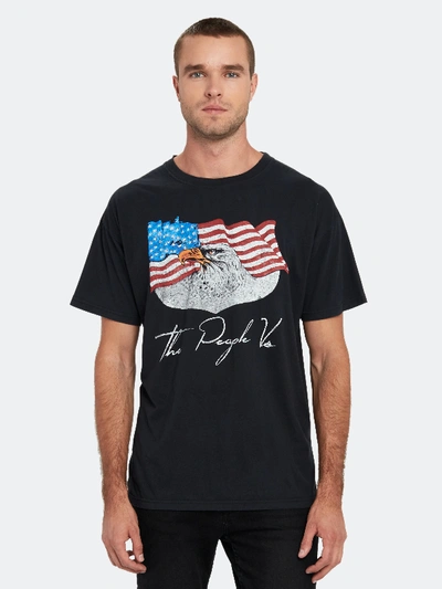 Shop The People Vs Us Eagle Vintage T-shirt - Xxl - Also In: M, Xl In Black