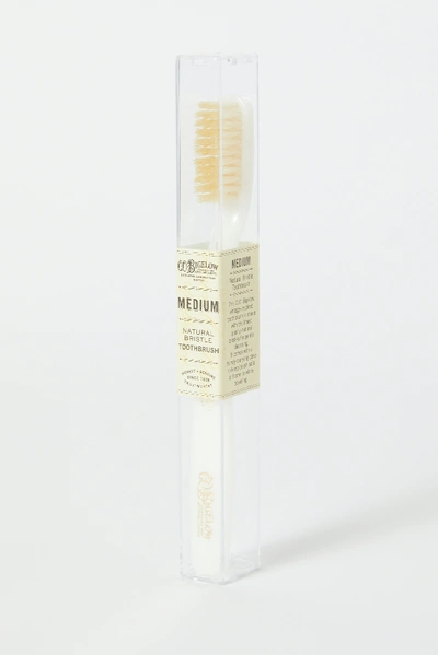 Shop C.o. Bigelow Natural Medium Bristle Toothbrush In White