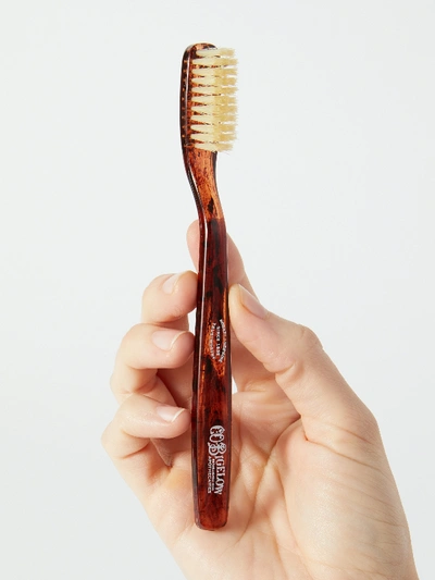 Shop C.o. Bigelow Natural Medium Bristle Toothbrush In Brown
