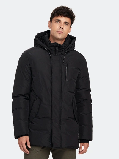 Shop Mackage Raf Down Coat In Black