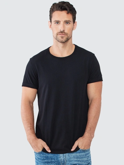 Shop Atm Anthony Thomas Melillo Classic Jersey Short Sleeve T-shirt In Black