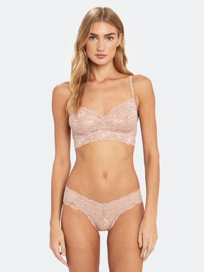 Shop Cosabella Never Say Never Cutie Low-rise Thong In Pink