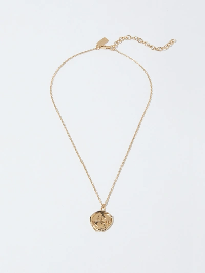 Shop Lady Grey Mini Palette Necklace In Gold
