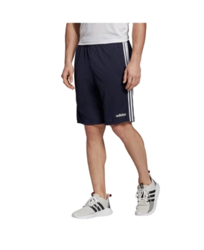 Shop Adidas Originals Adidas Men's D2m 3-stripes Climacool Shorts In Legend Ink/white