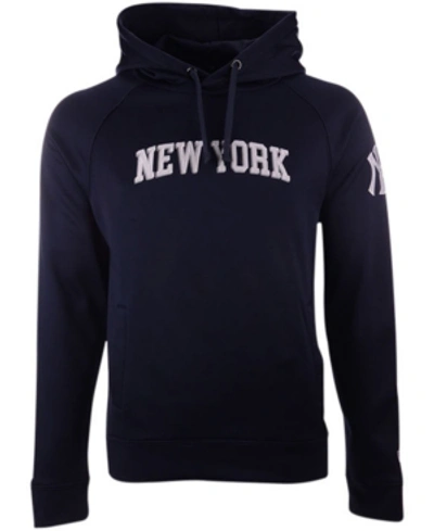 Shop New Era Men's New York Yankees Techpoly Hoodie In Navy