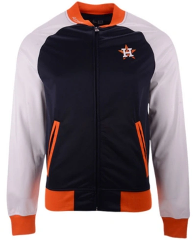 Shop New Era Men's Houston Astros Ballpark Track Jacket In White