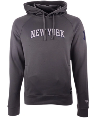 Shop New Era Men's New York Yankees Techpoly Hoodie In Gray
