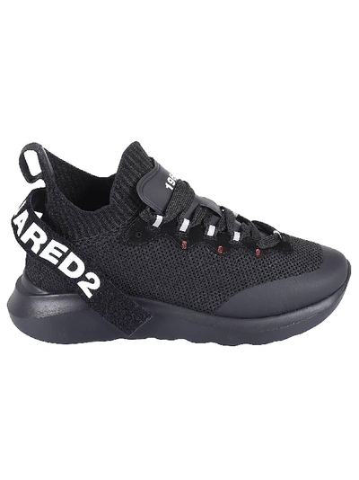 Shop Dsquared2 Speedster Lace-up Low Top Sneakers In Black