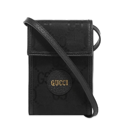 Shop Gucci Gg Eco Nylon Mini Bag In Black