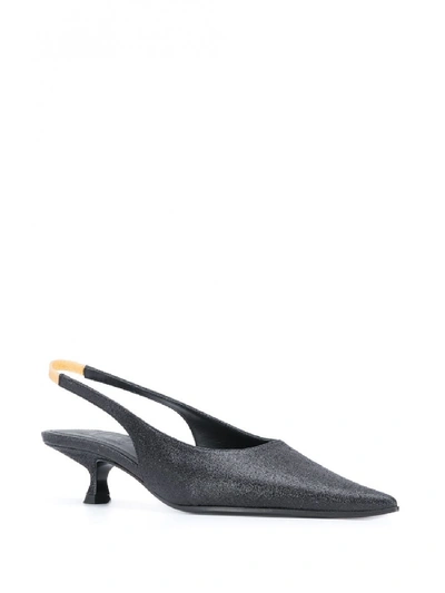 Shop Mm6 Maison Margiela Leather Pumps