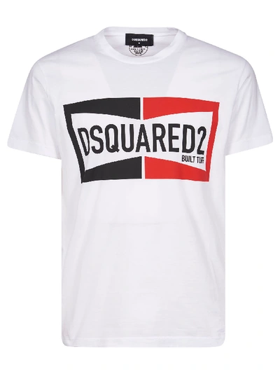 Shop Dsquared2 Logo Print T-shirt In White