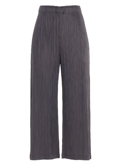 Shop Issey Miyake Pants In Grey