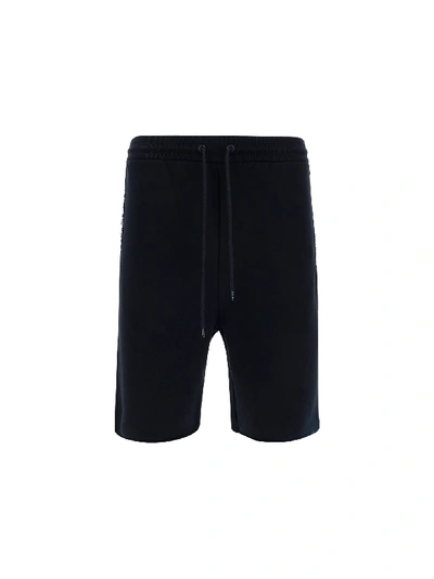 Shop Moncler Fragment Bermuda Shorts In Black