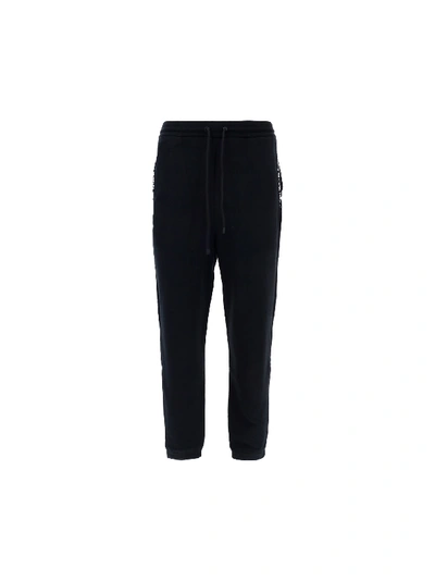 Shop Moncler Fragment Pants In Black