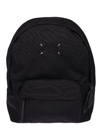 Shop Maison Margiela Classic Logo Backpack In Black