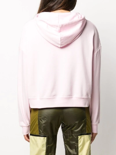 Shop Nike Icon Clash Logo-print Hoodie In Pink