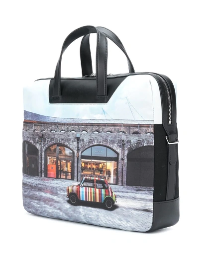 Shop Ps By Paul Smith Photograph-print Tote Bag In Black