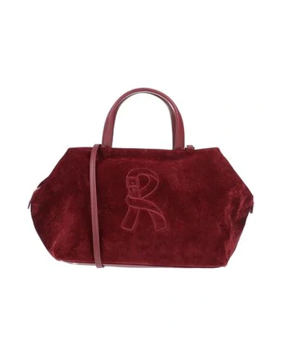 Shop Roberta Di Camerino Handbag In Maroon