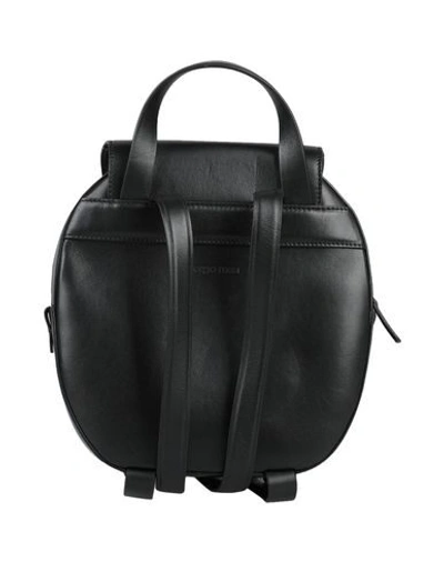 Shop Sergio Rossi Backpacks In Black