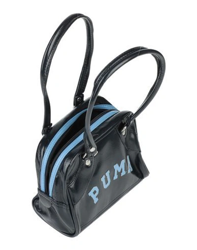 Shop Puma Handbag In Dark Blue