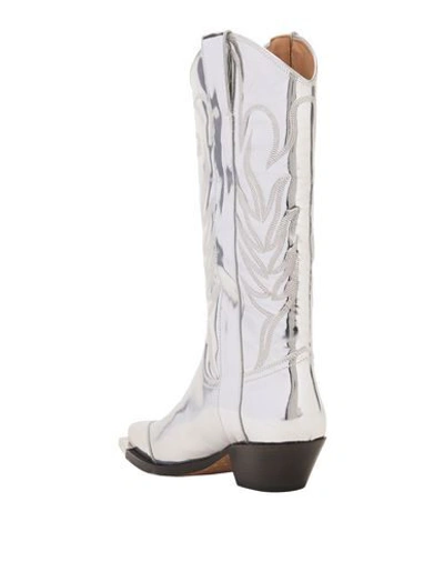 Shop Off-white Boots In Silver