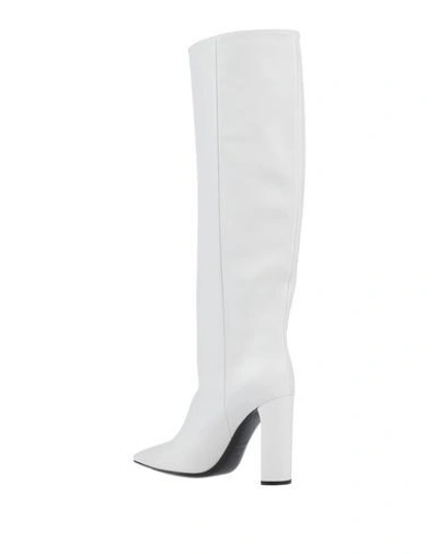 Shop Casadei Knee Boots In White