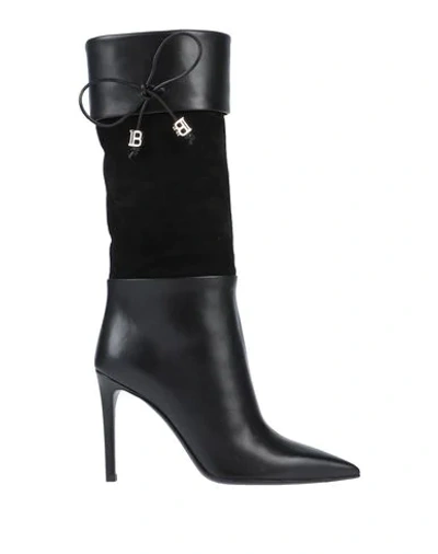 Shop Balmain Boots In Black