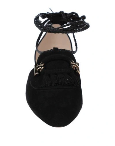 Tod's Ballet Flats In Black