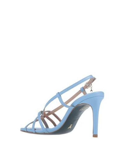 Shop Patrizia Pepe Sandals In Azure