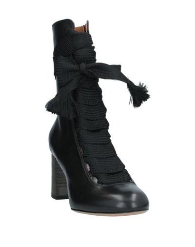 Chloé Ankle Boots In Black