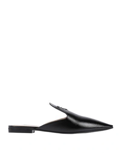 Shop Prada Mules In Black