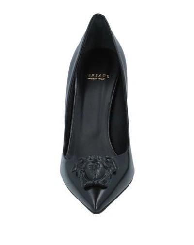 Shop Versace Pump In Black