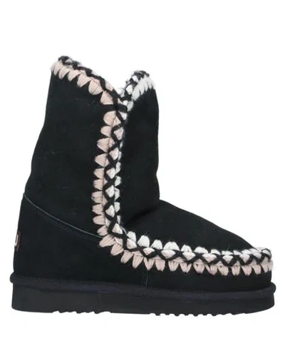 Shop Mou Ankle Boot In Black