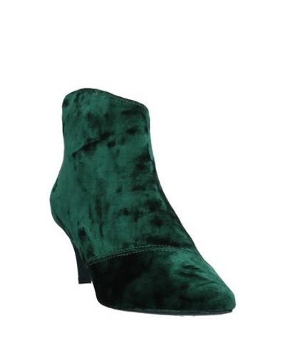 Shop Wo Milano Ankle Boot In Emerald Green