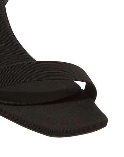 Shop Neous Woman Sandals Black Size 11 Textile Fibers