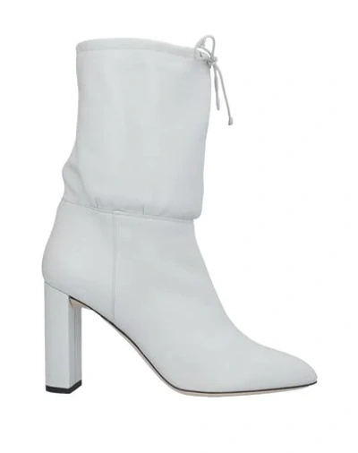 Shop Deimille Ankle Boot In Light Grey