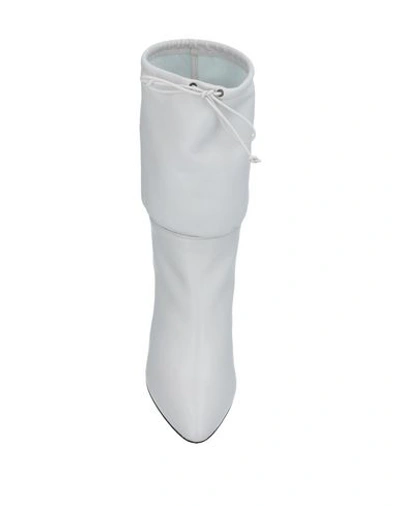 Shop Deimille Ankle Boot In Light Grey
