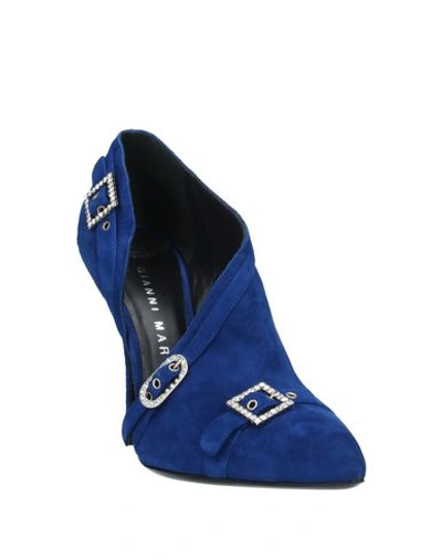 Shop Gianni Marra Ankle Boot In Blue