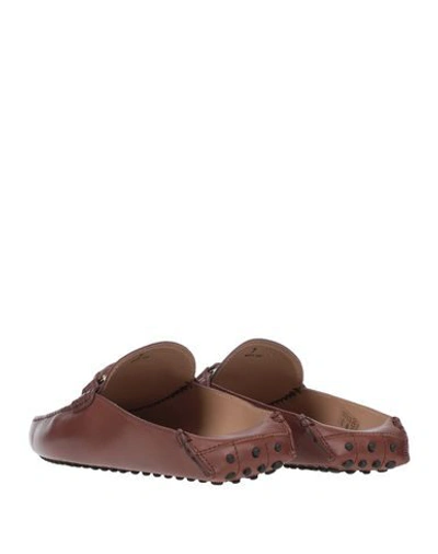 Shop Tod's Mules & Clogs In Brown