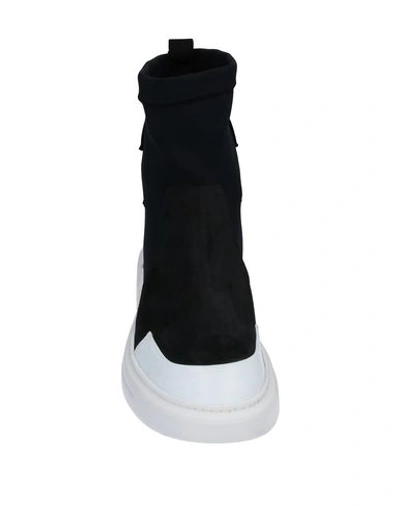 Shop Savio Barbato Sneakers In Black