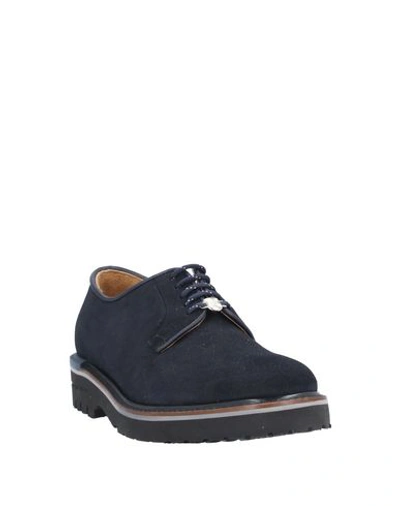 Shop Brimarts Laced Shoes In Dark Blue