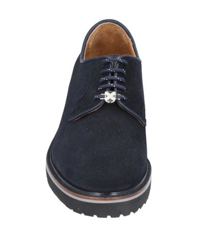 Shop Brimarts Laced Shoes In Dark Blue