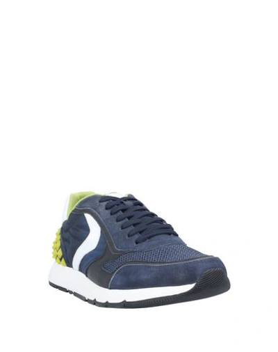 Shop Voile Blanche Sneakers In Dark Blue