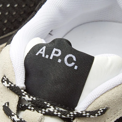 Shop Apc A.p.c. Spencer Running Sneaker In Black